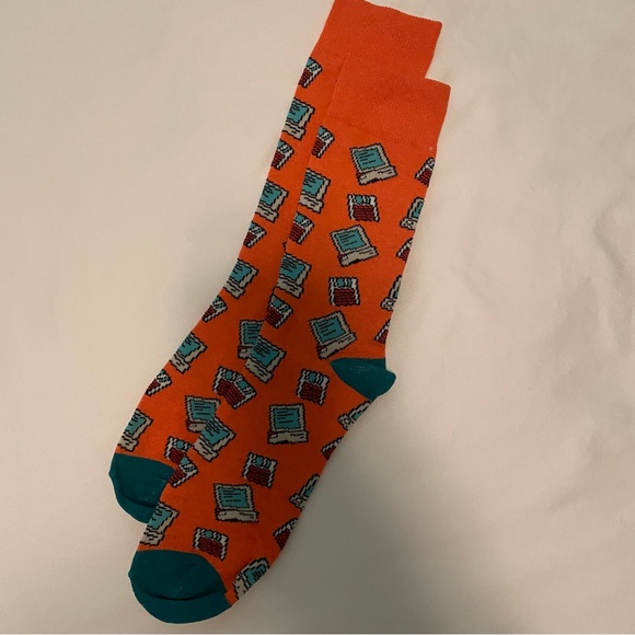 Colorful Robot Patterned Socks Set - Picture 8 of 9